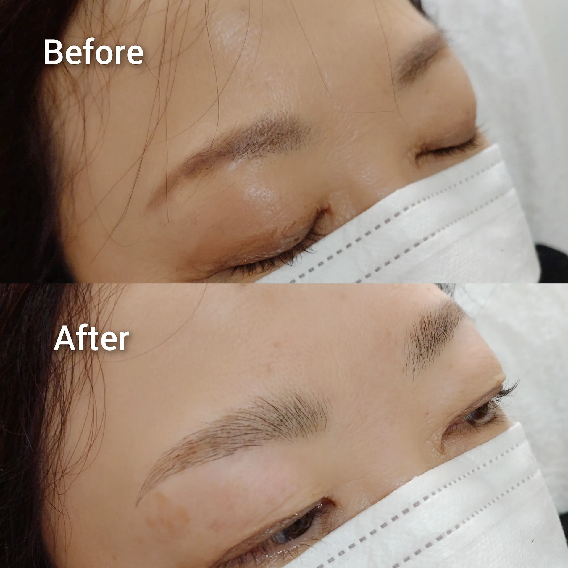 元々眉毛が綺麗な方のHBL☆